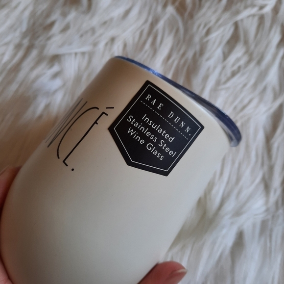 Rae Dunn “Feyonce” Fiancé Insulated Wine Glass - Picture 5 of 7